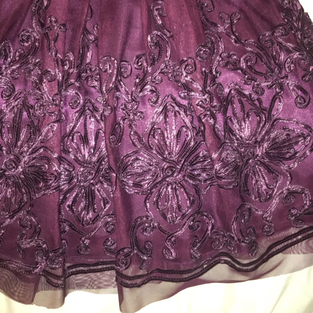 Plum Prom Dress - Picture 6 of 6